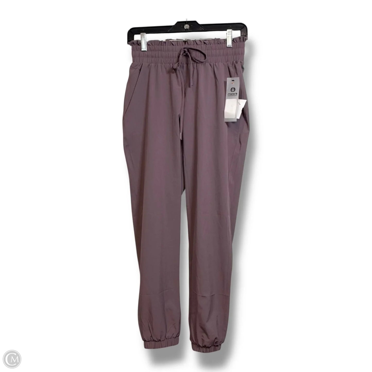 Athletic Pants By Mono B In Mauve, Size: S