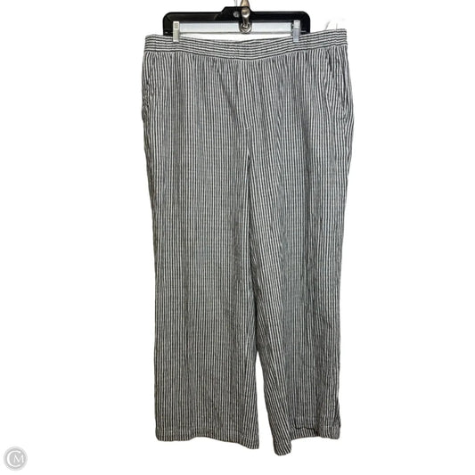 Pants Wide Leg By Old Navy In Striped Pattern, Size: Xl
