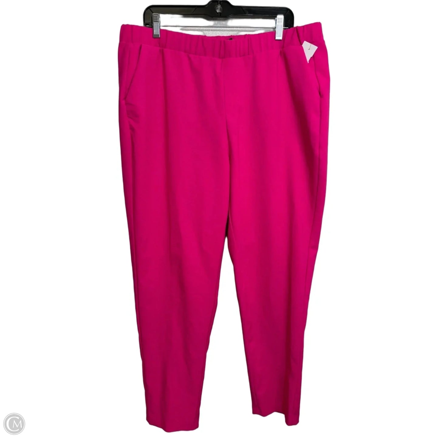 Pants Cropped By Torrid In Pink, Size: 2x