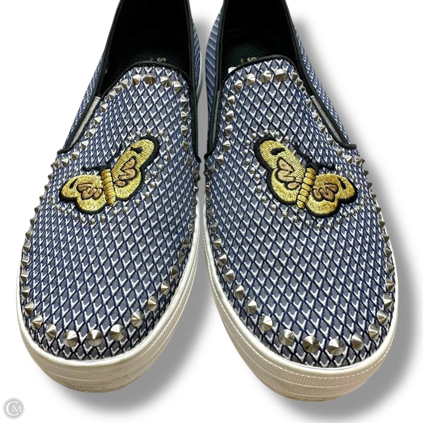 Shoes Flats By Skechers In Blue, Size: 8