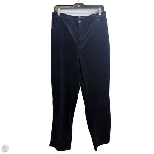 Pants Corduroy By Talbots In Navy, Size: 22