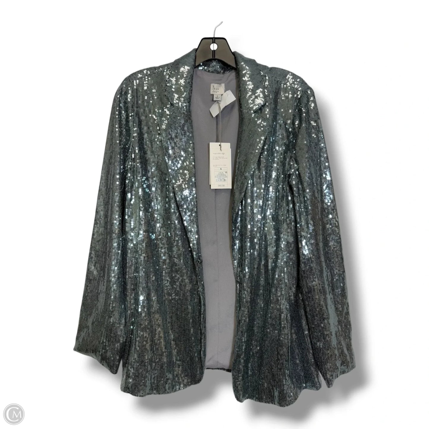 Blazer By A New Day In Silver, Size: S