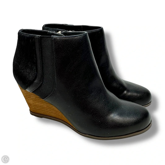 Boots Ankle Heels By Dr Scholls In Black, Size: 8