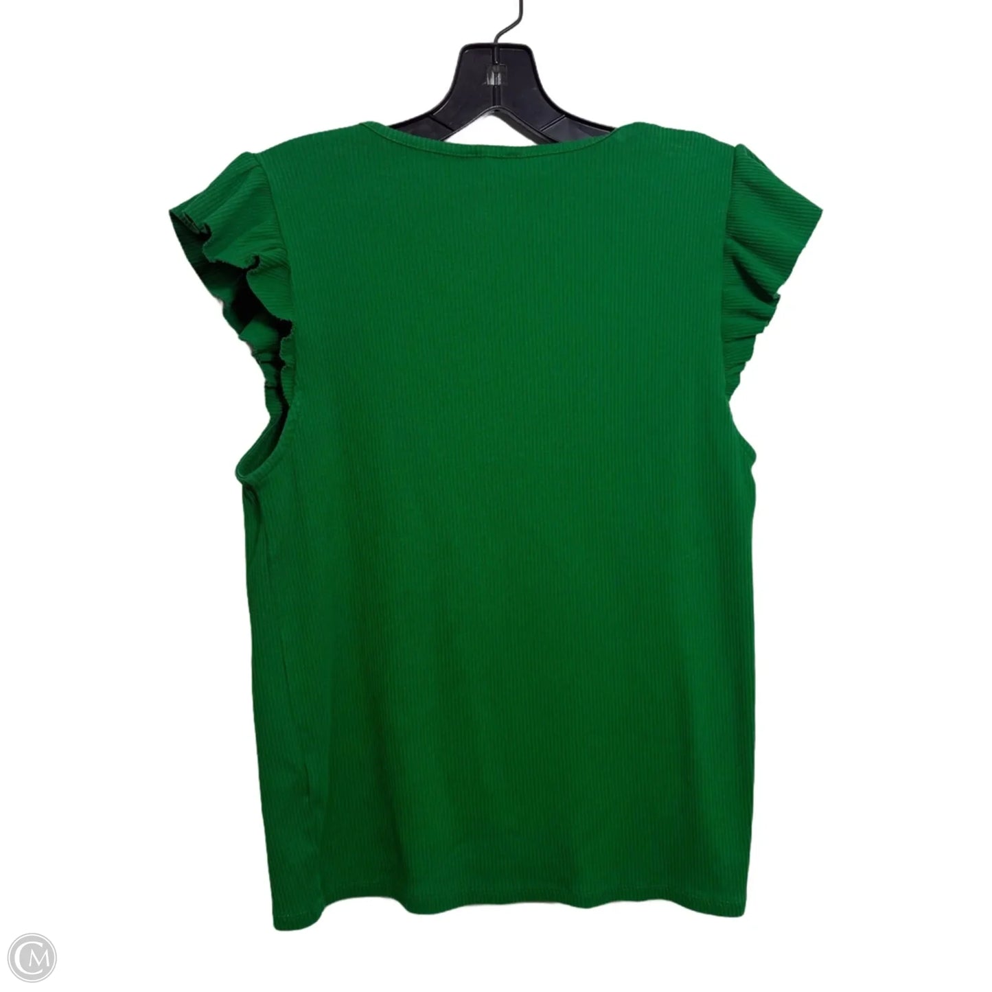 Top Sleeveless By J. Crew In Green, Size: L