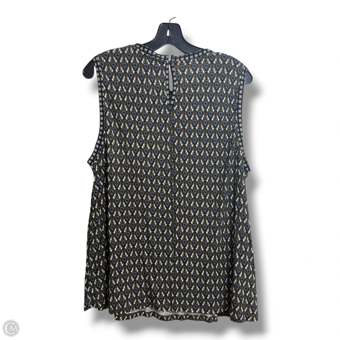 Top Sleeveless By Loft In Multi-colored, Size: Xl