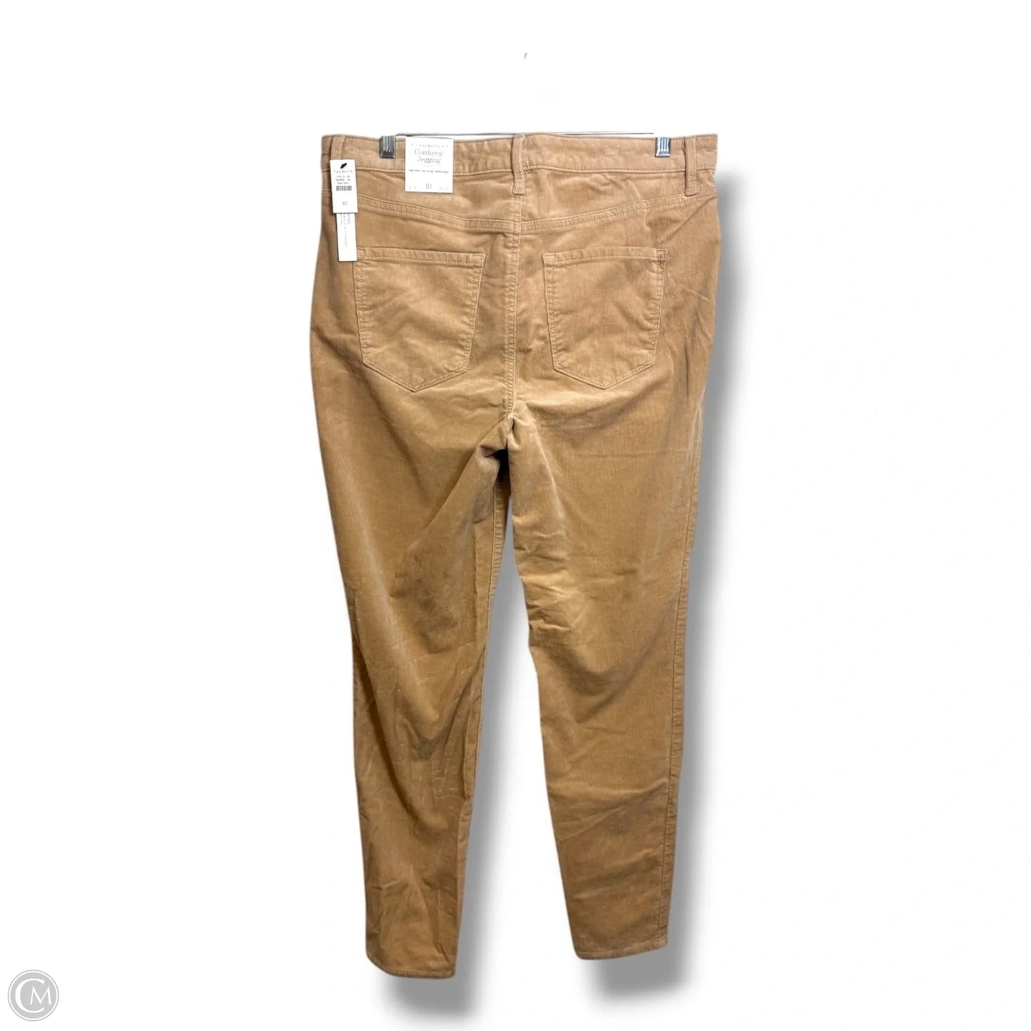 Pants Corduroy By Talbots In Tan, Size: 10
