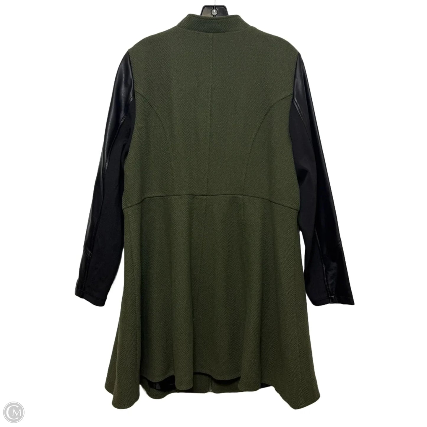 Coat Other By Torrid In Green, Size: 2x