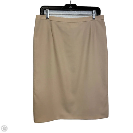 Skirt Midi By Clothes Mentor In Ivory, Size: 10