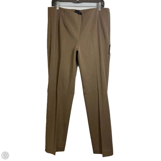 Pants Cropped By Talbots In Tan, Size: 14