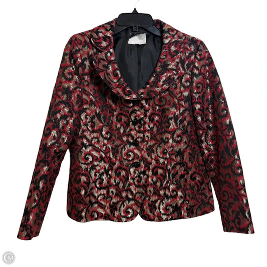 Blazer By Kasper In Red, Size: 10p