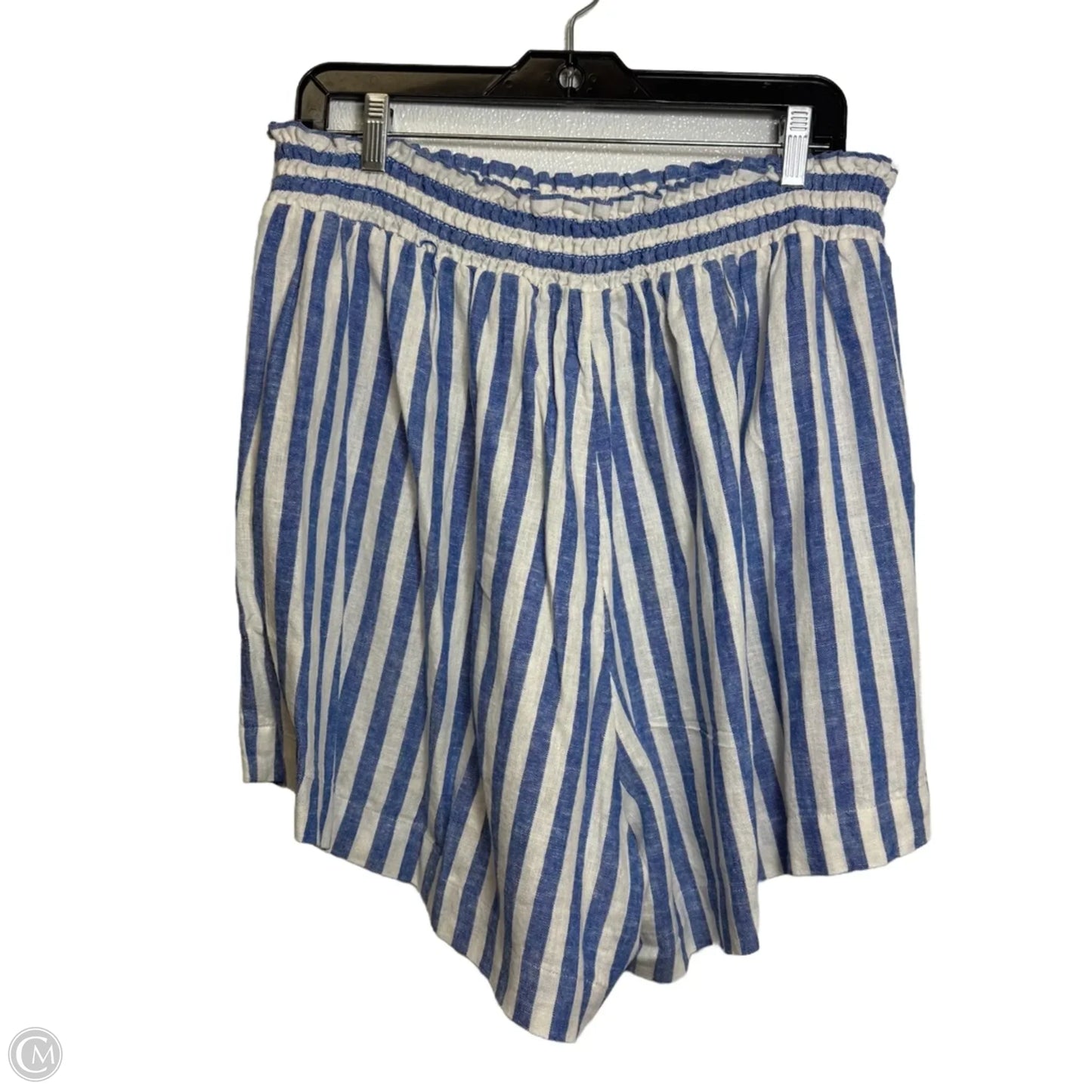 Shorts Set By Ava & Viv In Striped Pattern, Size: 1x
