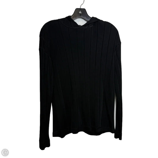 Top Long Sleeve By Alexander Wang In Black, Size: S