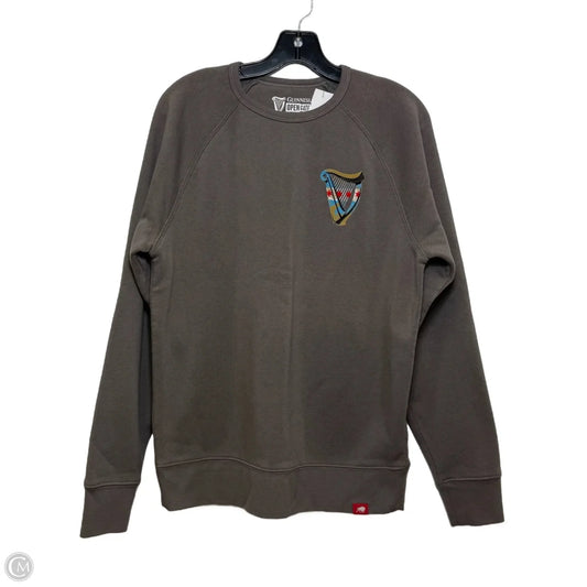 Sweatshirt Crewneck By Cme In Taupe, Size: M