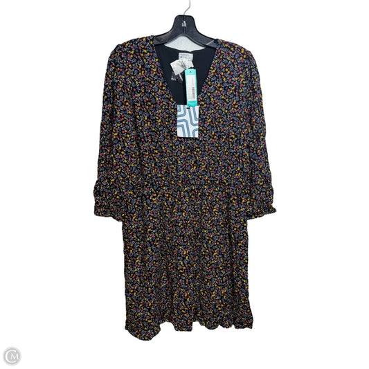 Dress Casual Short By Market & Spruce In Floral Print, Size: L