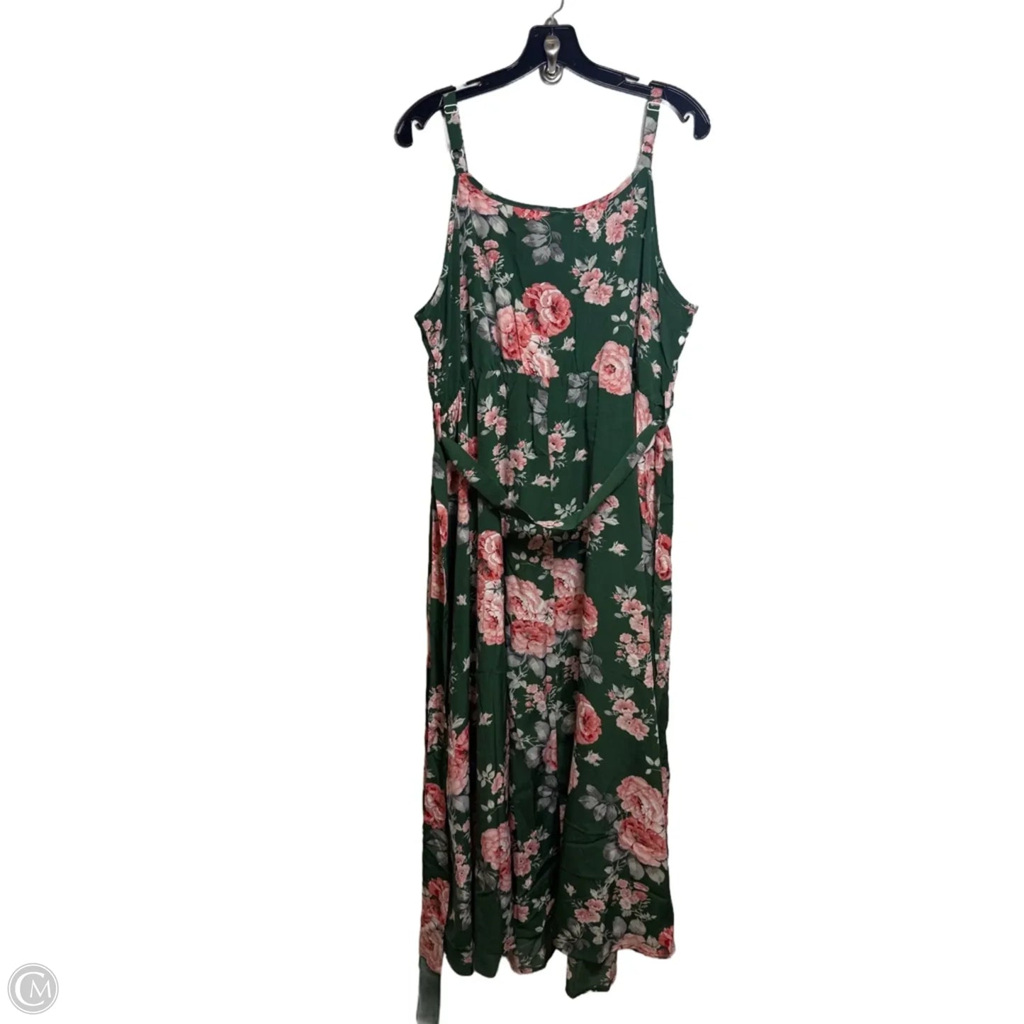 Dress Party Midi By Bloomchic In Floral Print, Size: 14