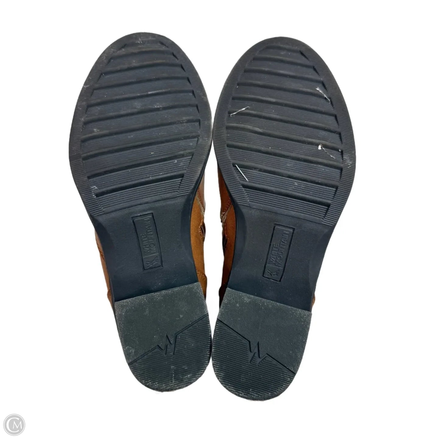 Boots Ankle Heels By White Mountain In Tan, Size: 5.5