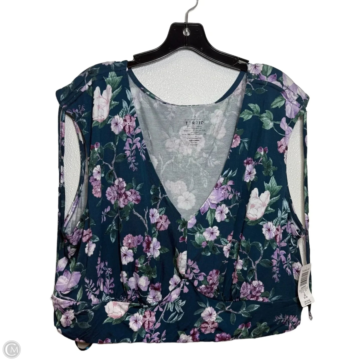 Skirt Set 2pc By Torrid In Floral Print, Size: 3x