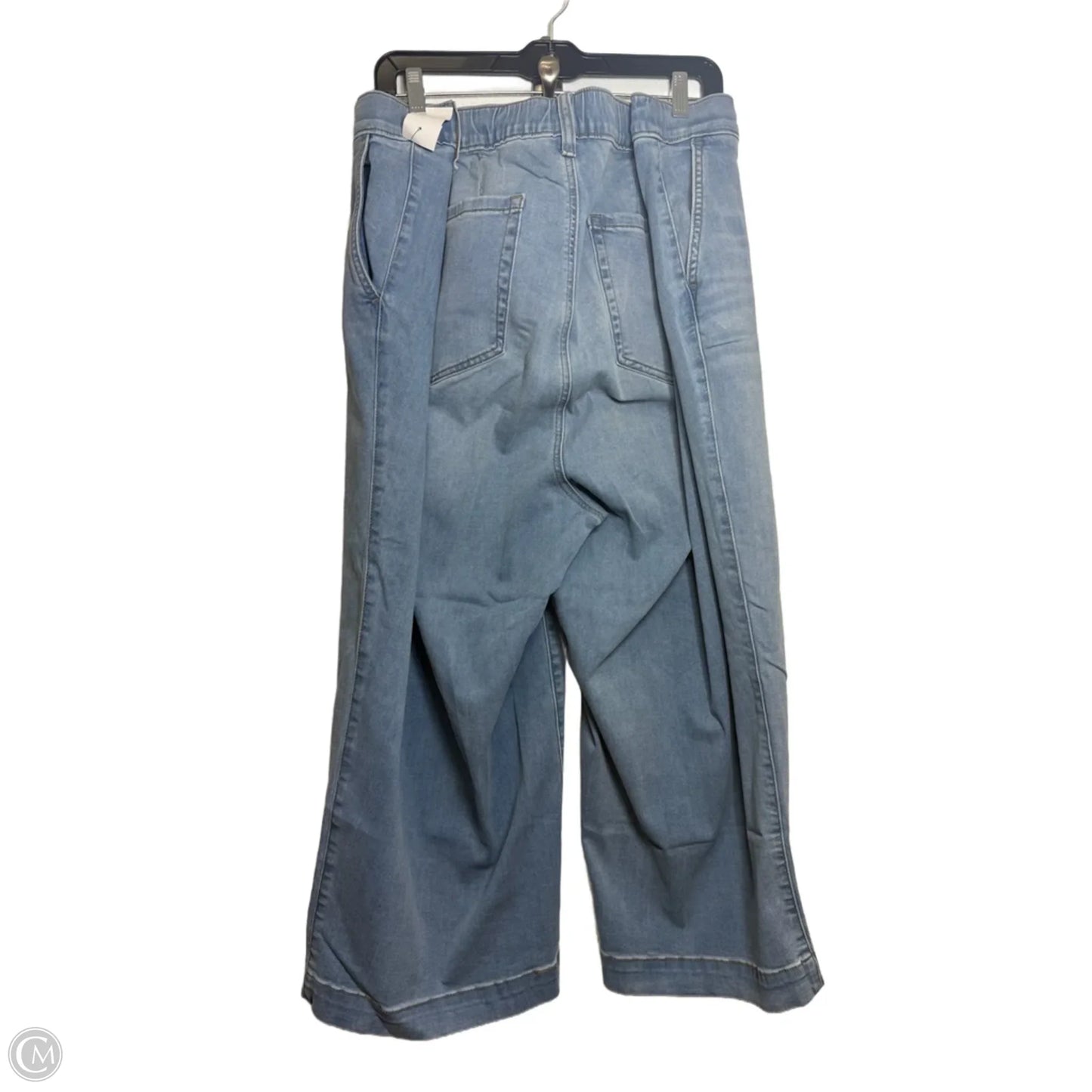 Jeans Cropped By Torrid In Blue Denim, Size: 4x