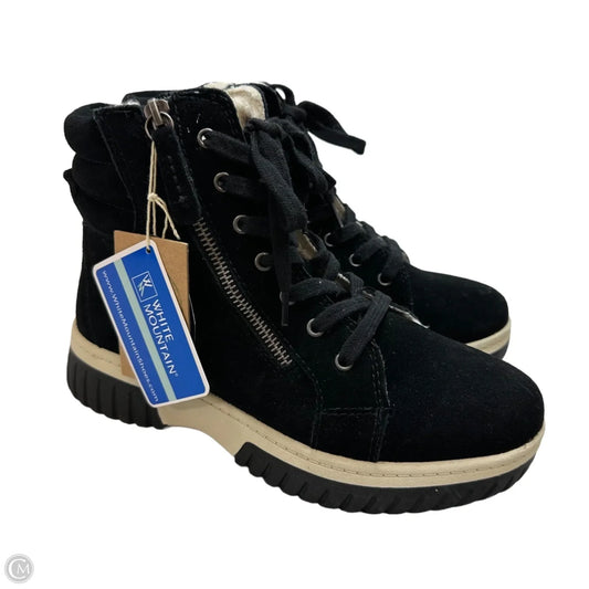 Boots Ankle Flats By White Mountain In Black, Size: 6.5