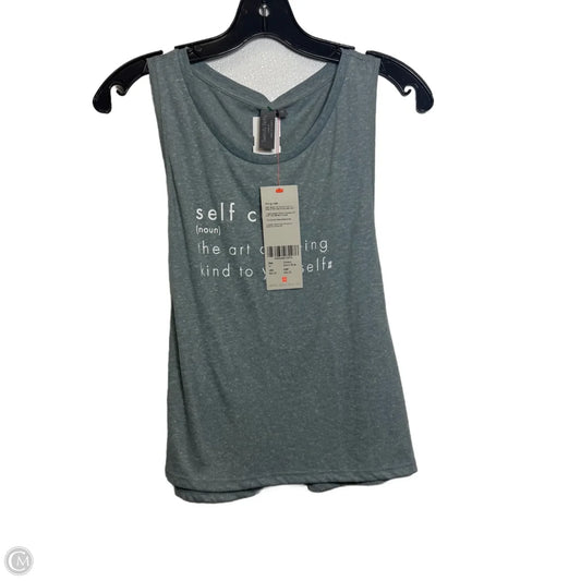 Athletic Tank Top By Sweaty Betty In Blue, Size: M