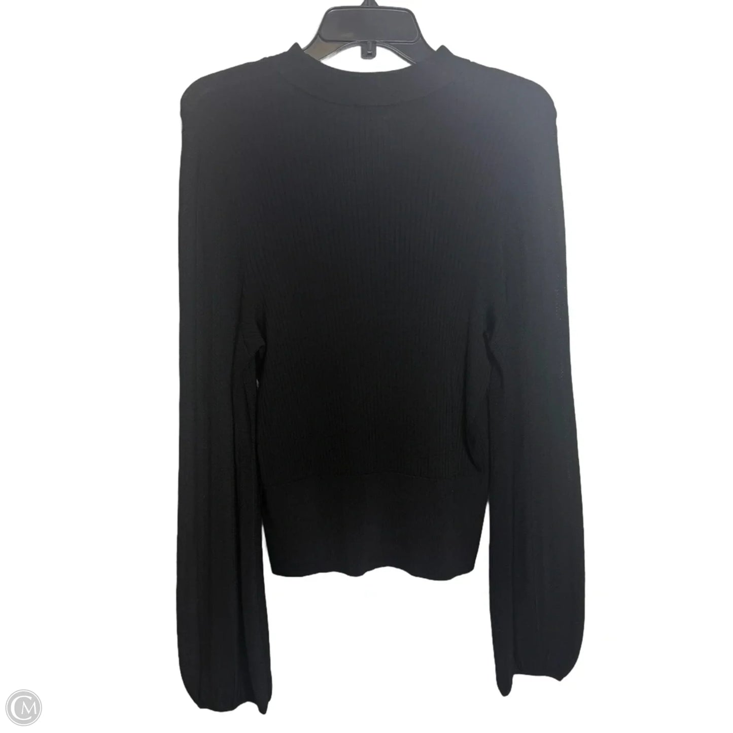 Top Long Sleeve By Express In Black, Size: M