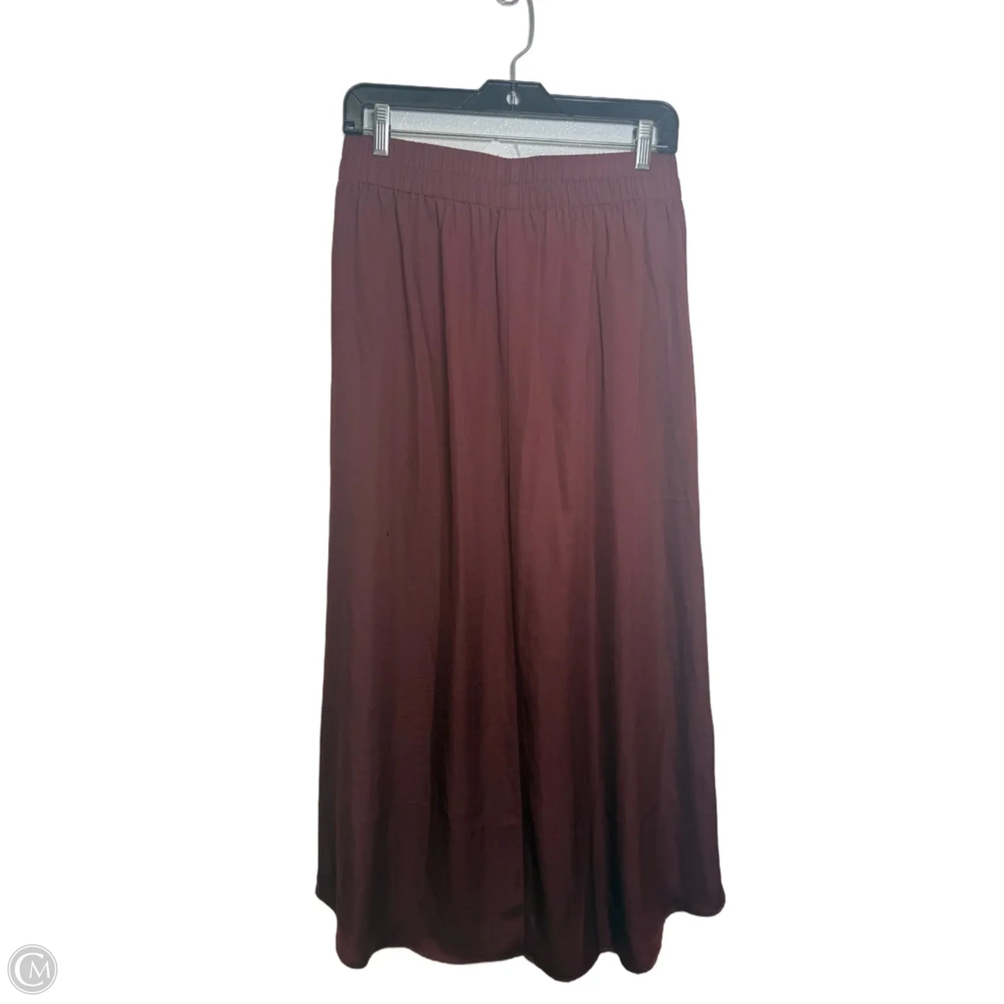 Skirt Maxi By Loft In Maroon, Size: S