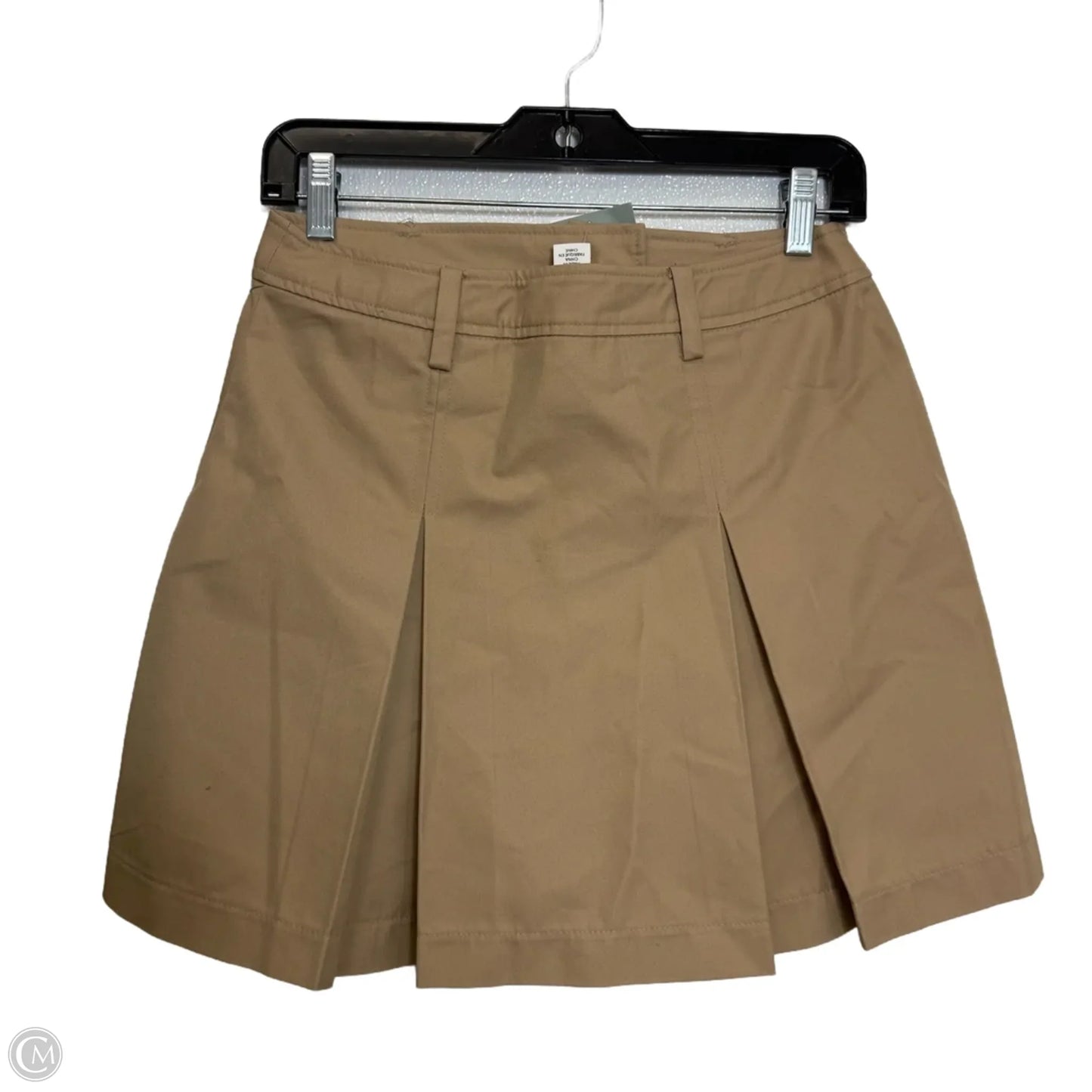 Skirt Mini & Short By H&m In Tan, Size: 2