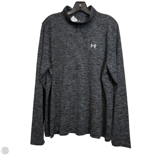 Athletic Jacket By Under Armour In Black, Size: 2x
