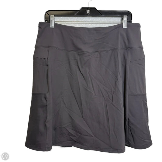 Athletic Skort By Cme In Grey, Size: Xl