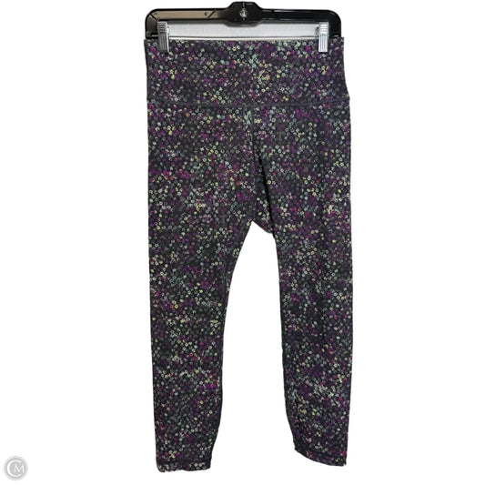 Athletic Capris By Lululemon In Multi-colored, Size: 10
