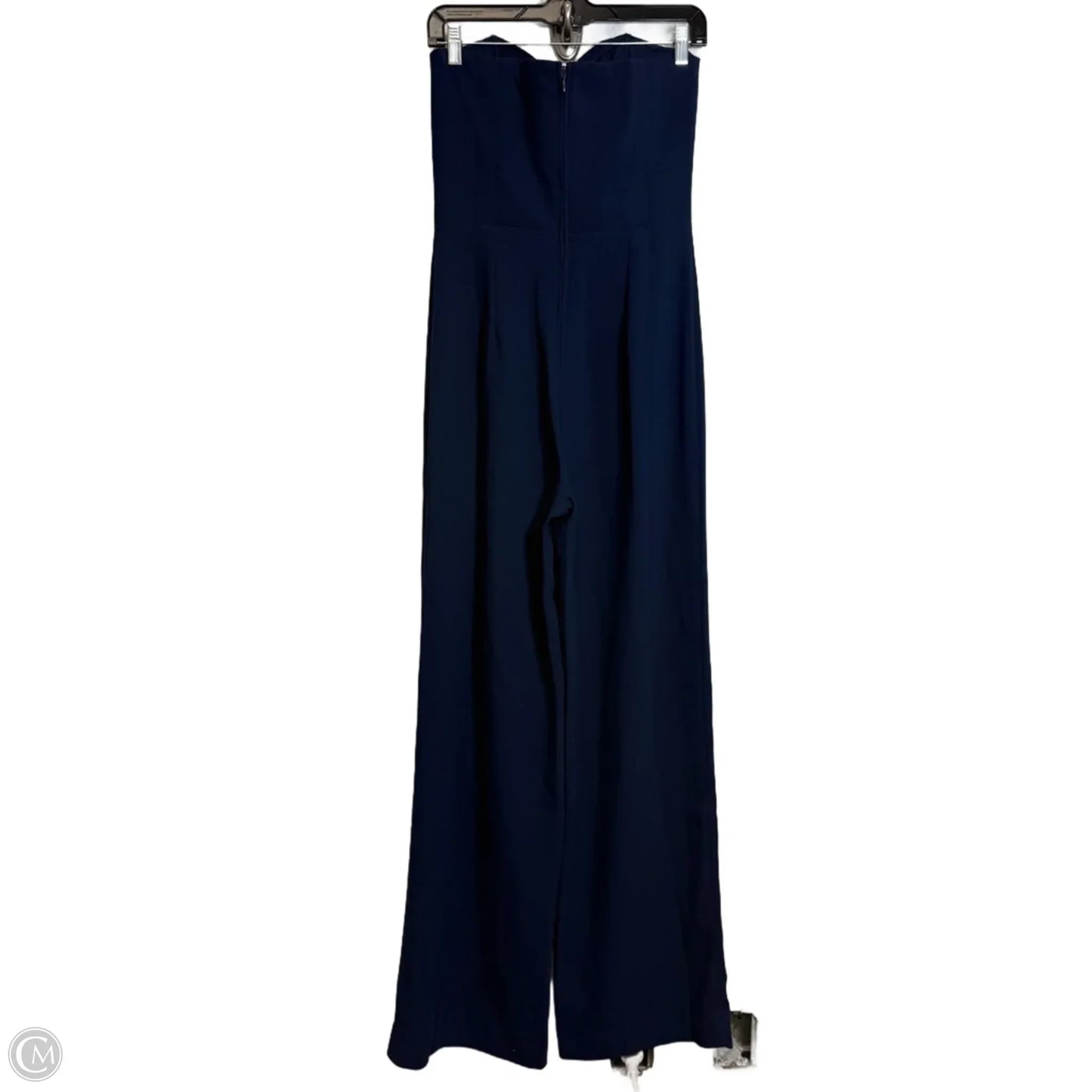 Strapless Jumpsuit Designer By Lilly Pulitzer In Navy, Size: 2