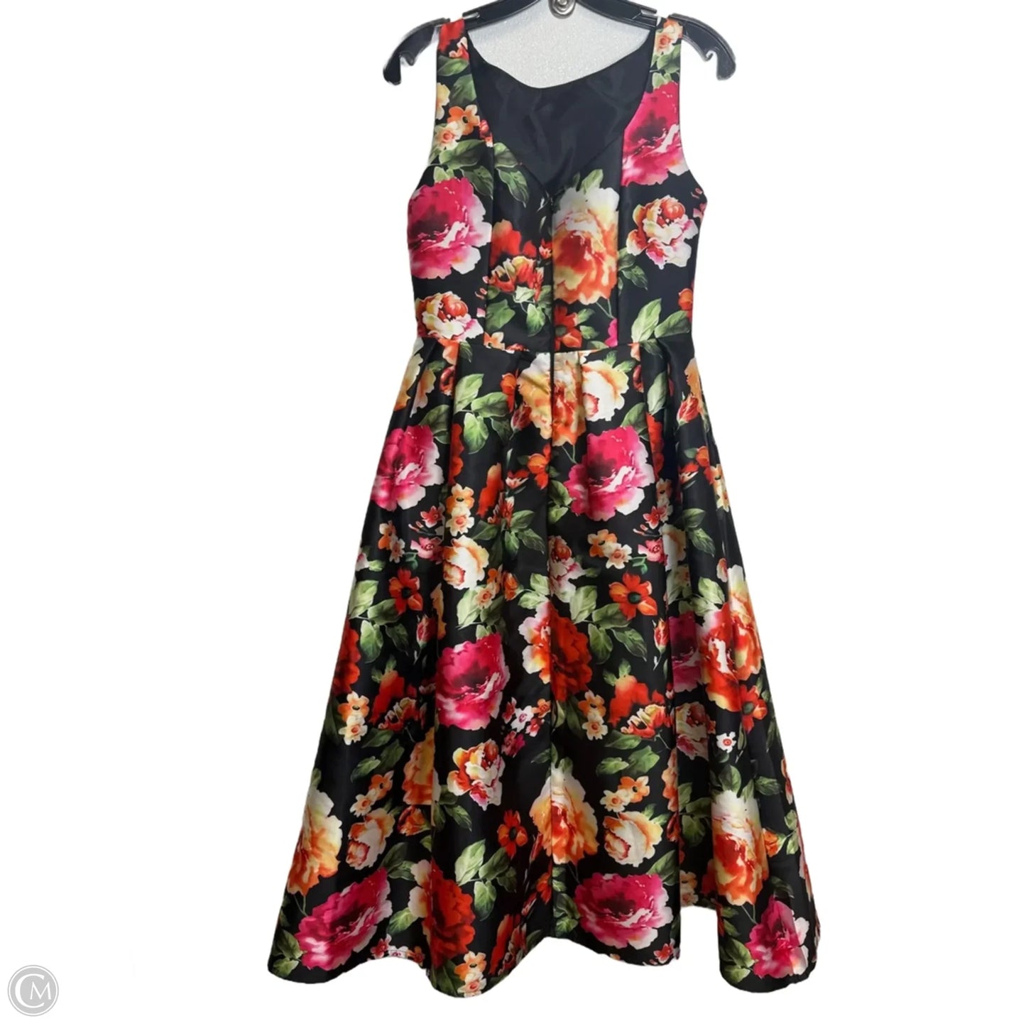 Dress Party Midi By Chicwish In Floral Print, Size: S