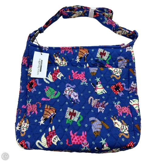 Christmas cats Crossbody By Vera Bradley, Size: Small