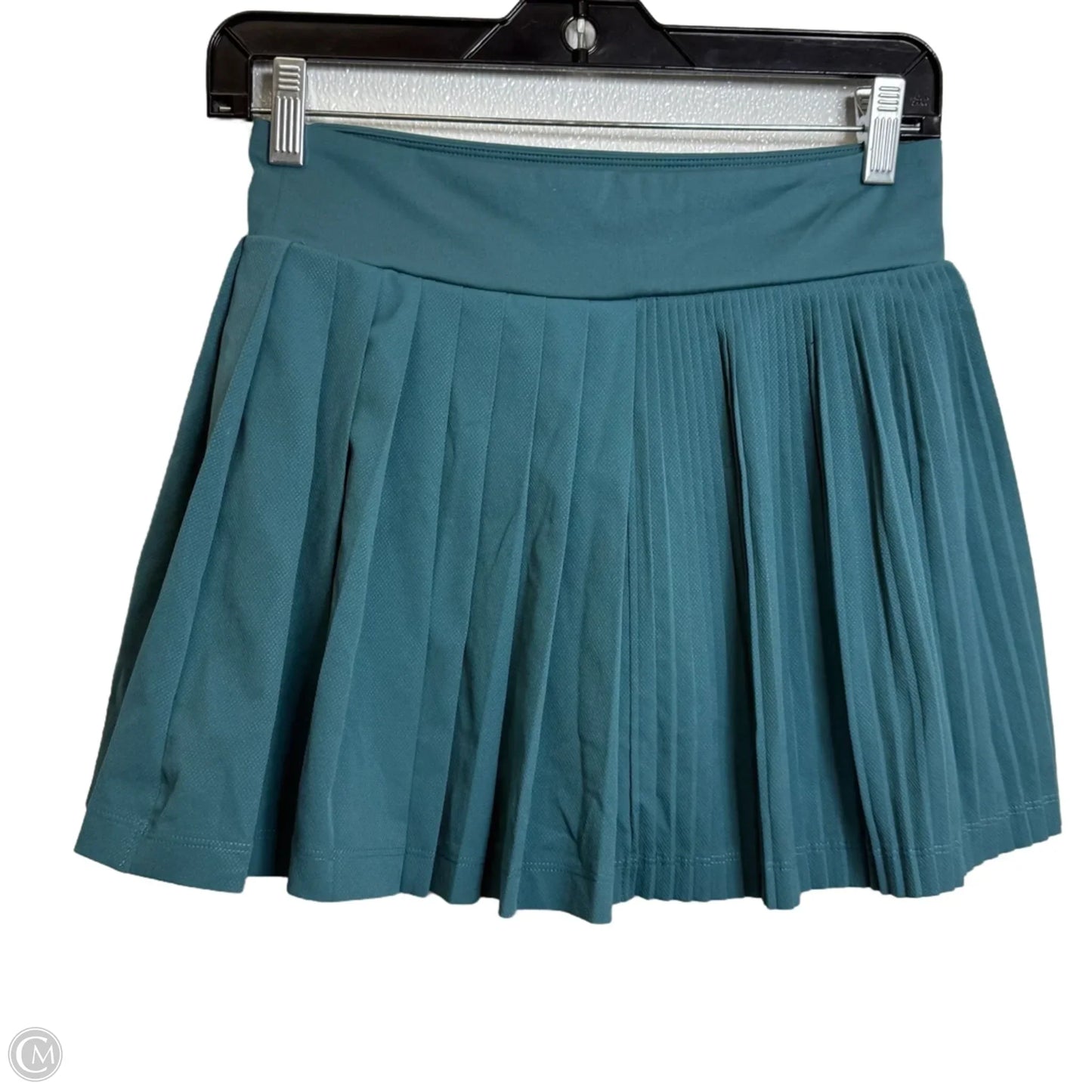 Athletic Skort By Lacoste In Teal, Size: S