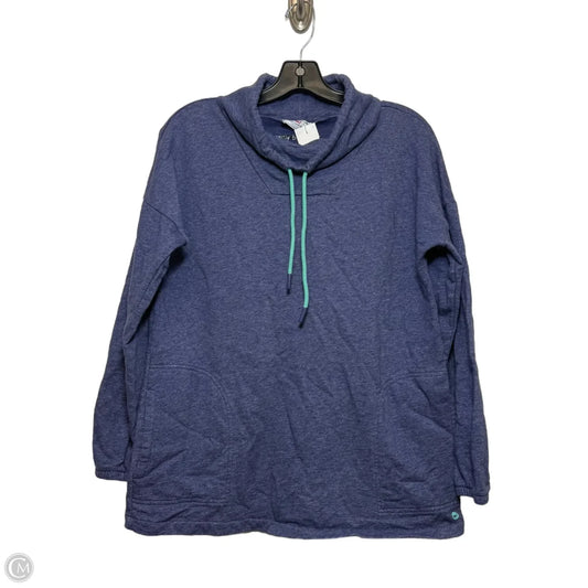 Sweatshirt Collar By Vineyard Vines In Blue, Size: S