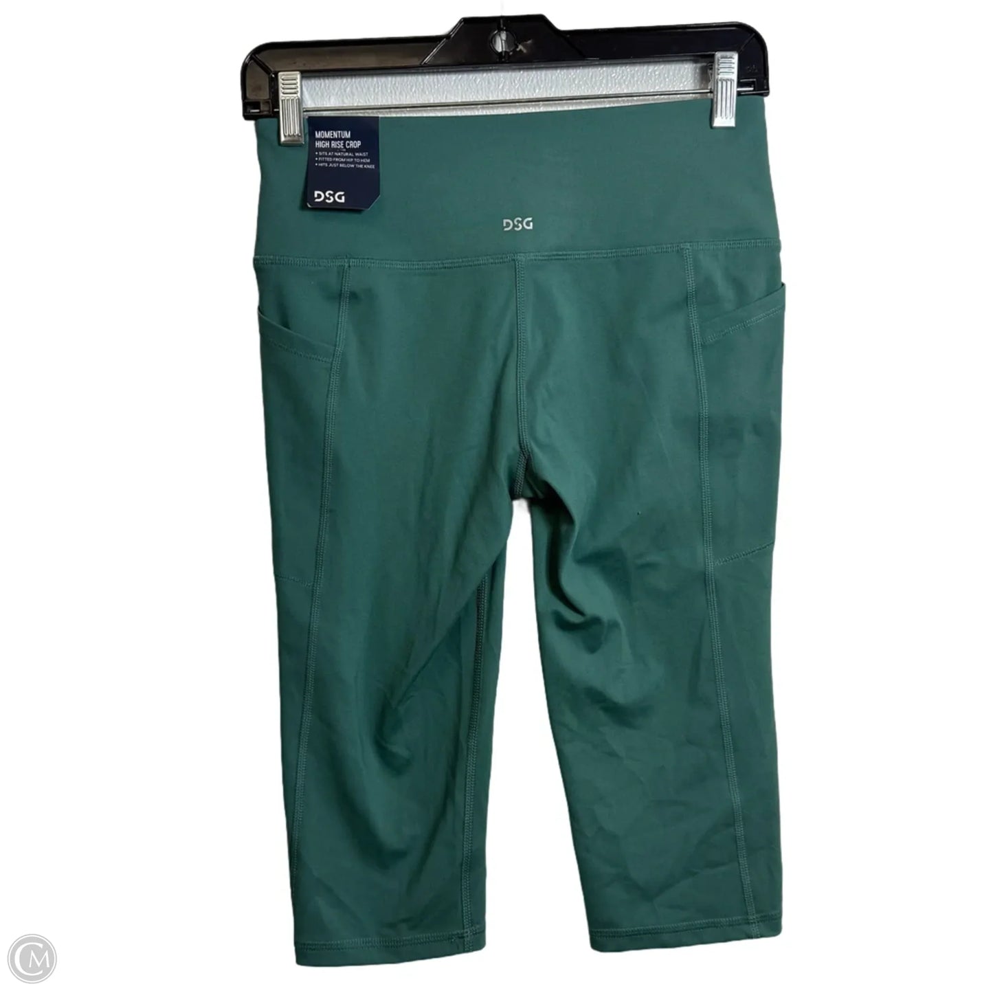 Athletic Capris By Dsg Outerwear In Green, Size: S