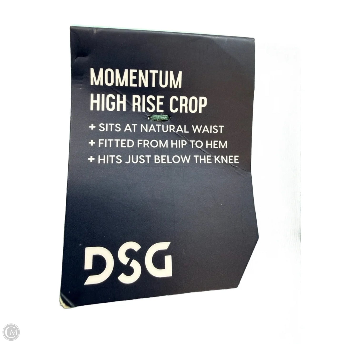 Athletic Capris By Dsg Outerwear In Green, Size: S