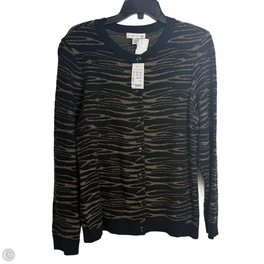 Cardigan By Christopher And Banks In Black, Size: Xl