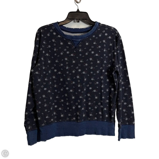 Top Long Sleeve By Current/elliott In Floral Print, Size: S