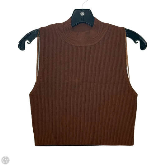 Top Sleeveless By Altard State In Brown, Size: S