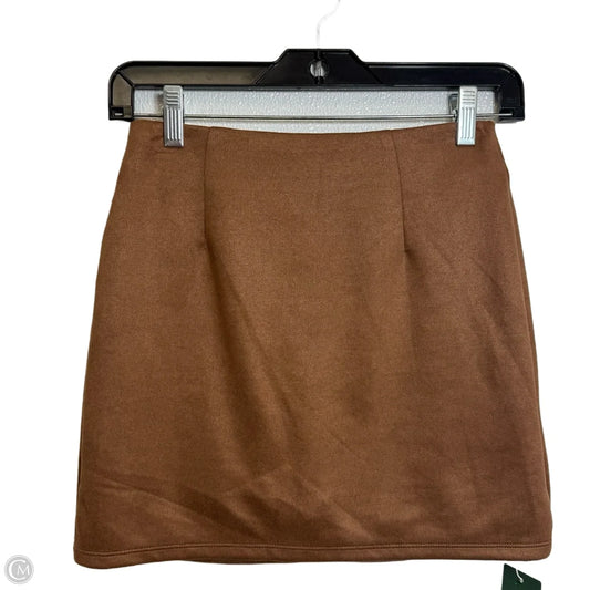 Skort By Halara In Brown, Size: Xs