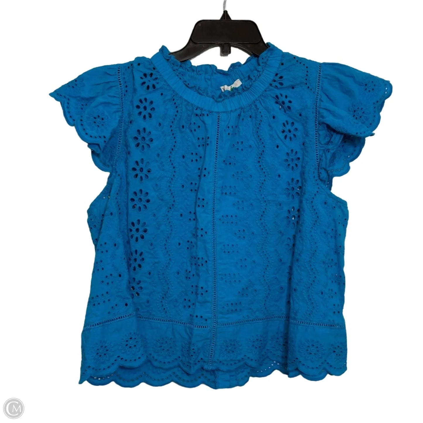 Top Sleeveless By Clothes Mentor In Blue, Size: Xl