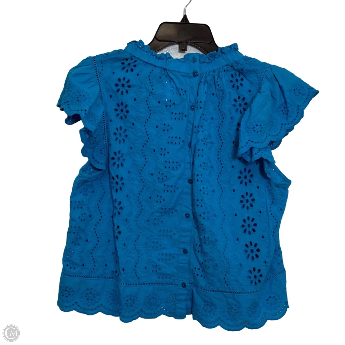 Top Sleeveless By Clothes Mentor In Blue, Size: Xl
