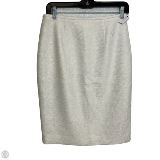 Skirt Midi By Calvin Klein In White, Size: 0