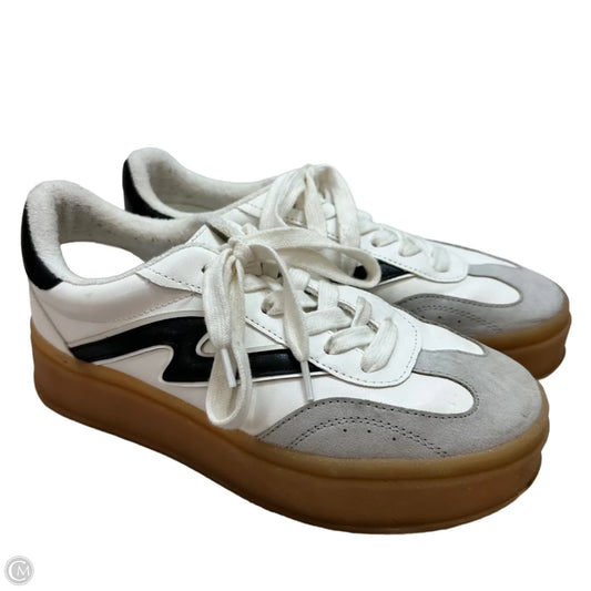 Shoes Sneakers By Madden Girl In White, Size: 6.5