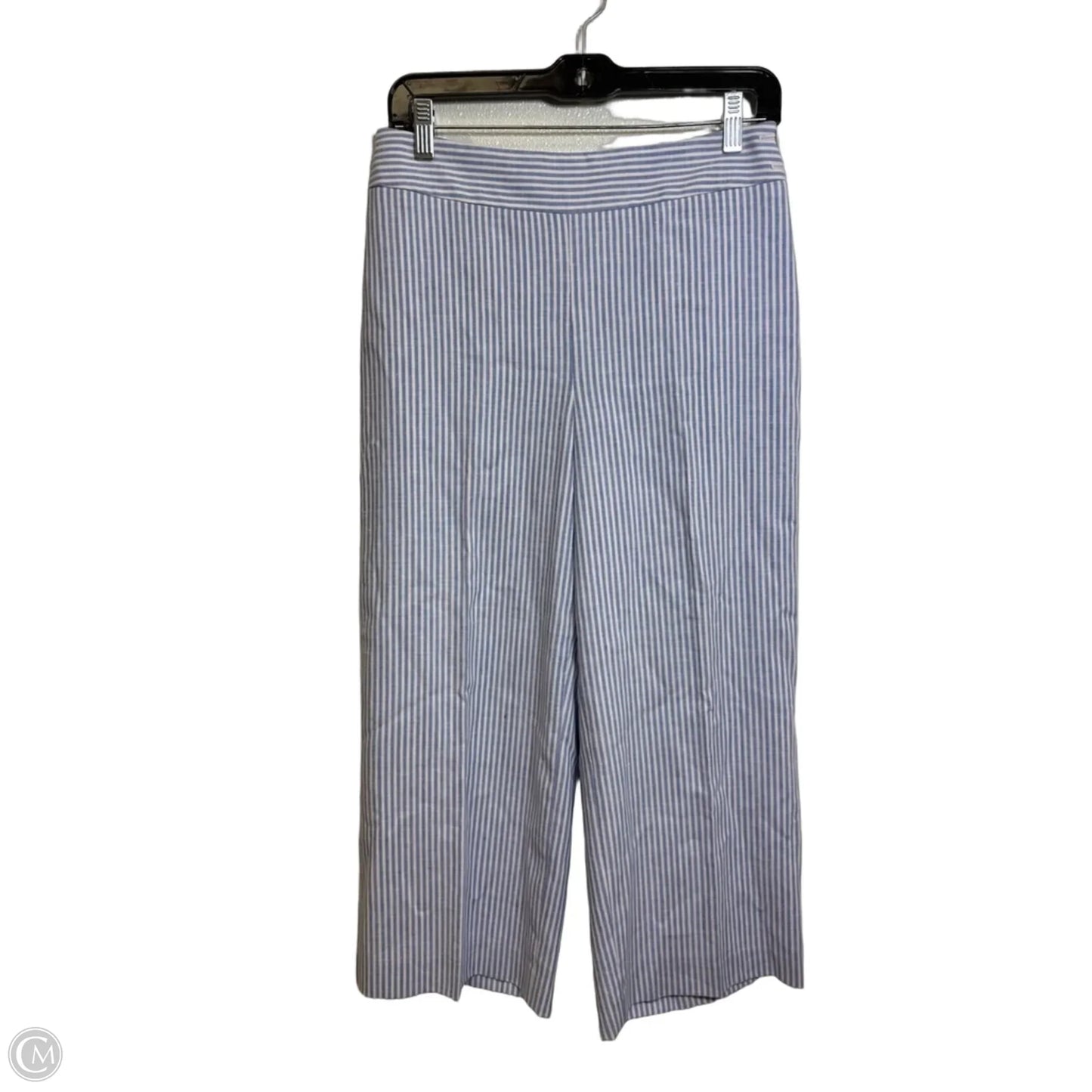 Pants Wide Leg By Talbots In Striped Pattern, Size: 2p