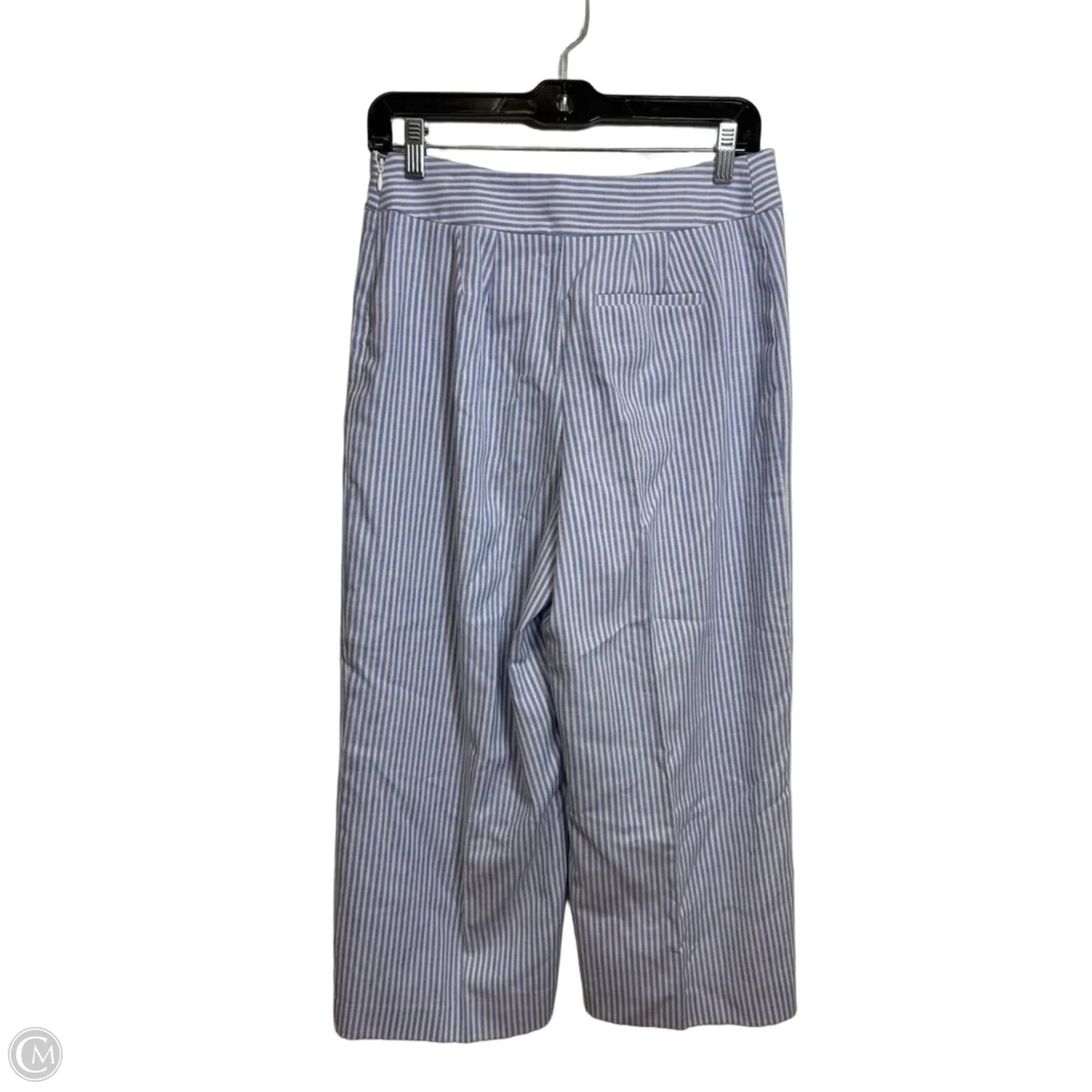 Pants Wide Leg By Talbots In Striped Pattern, Size: 2p