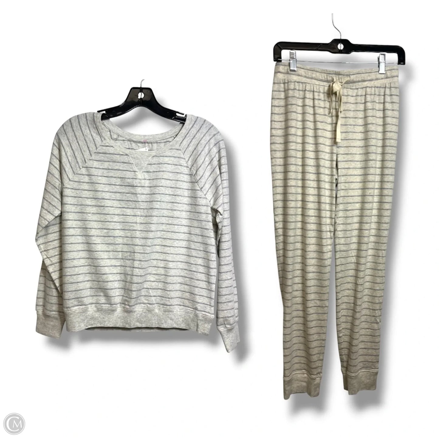 Lounge Set Pants By Haven In Striped Pattern, Size: Xs