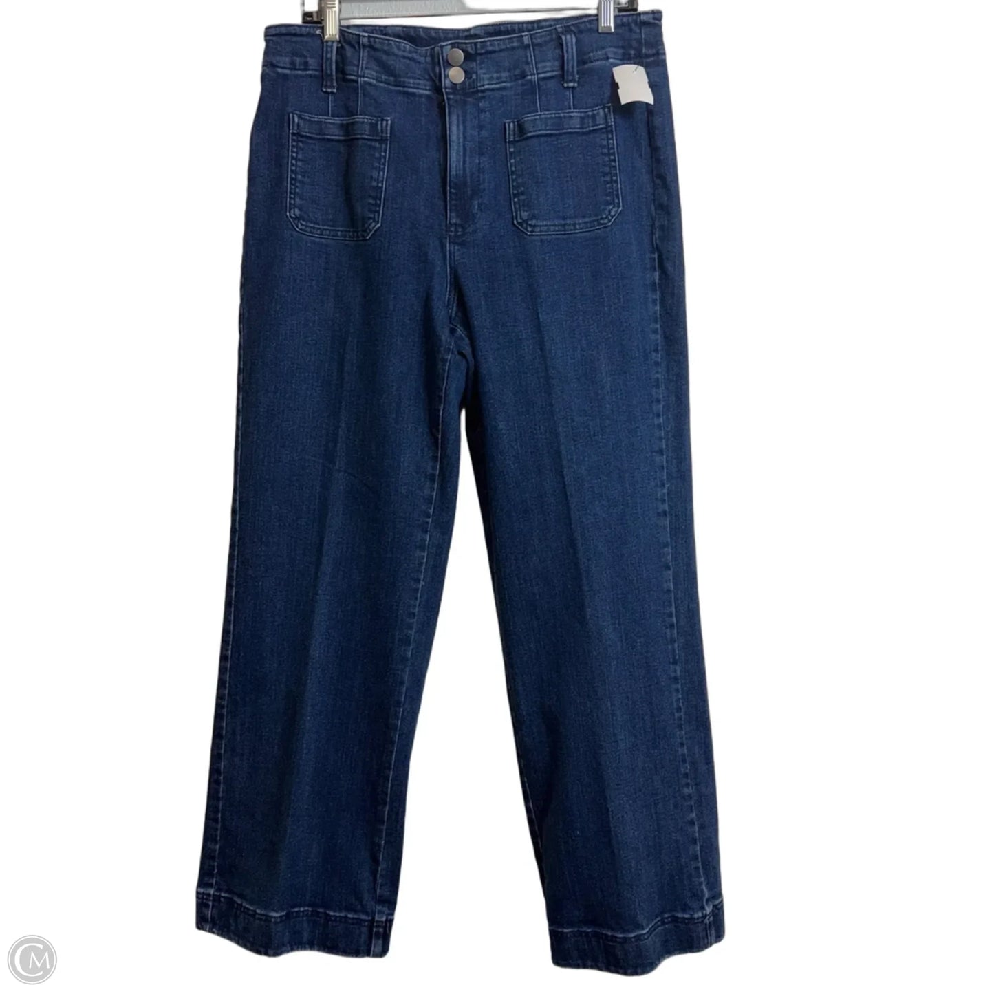 Jeans Boyfriend By Talbots In Blue Denim, Size: 12