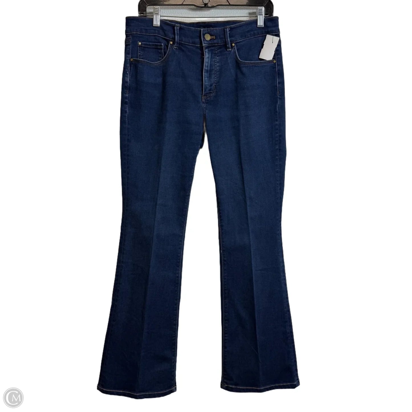 Jeans Straight By Ann Taylor In Blue Denim, Size: 6